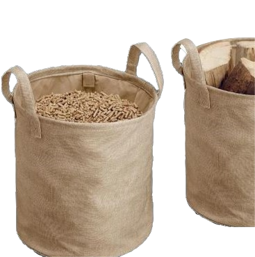 Korb für Briketts und Pellets NATURAL